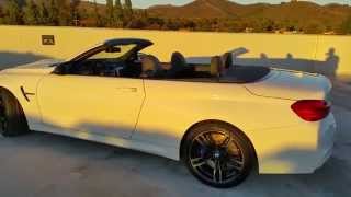 2015 BMW M4 CONVERTIBLE REMOTE TOP OPEN FEATURE Car Review