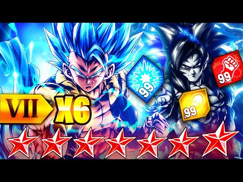 WHAT IS THIS DAMAGE!!! 6x ZENKAI BUFFED 14* ZENKAI LF GOGETA BLUE MAXED ARTS BOOSTED! (DB Legends)