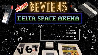 Delta Space Arena Atari 7800 Homebrew Review