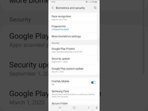 Security policy updates in any android mobile phone #shorts