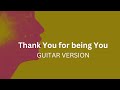 OctaSounds Thank You For Being You Guitar Version