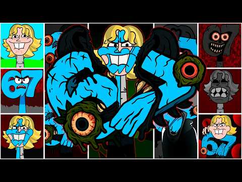 Sprunki OC: 67 (Phase 1 to Phase 12) | SIX SEVEN OC