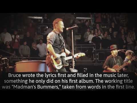 Bruce Springsteen - Blinded by the Light (The story behind the song)