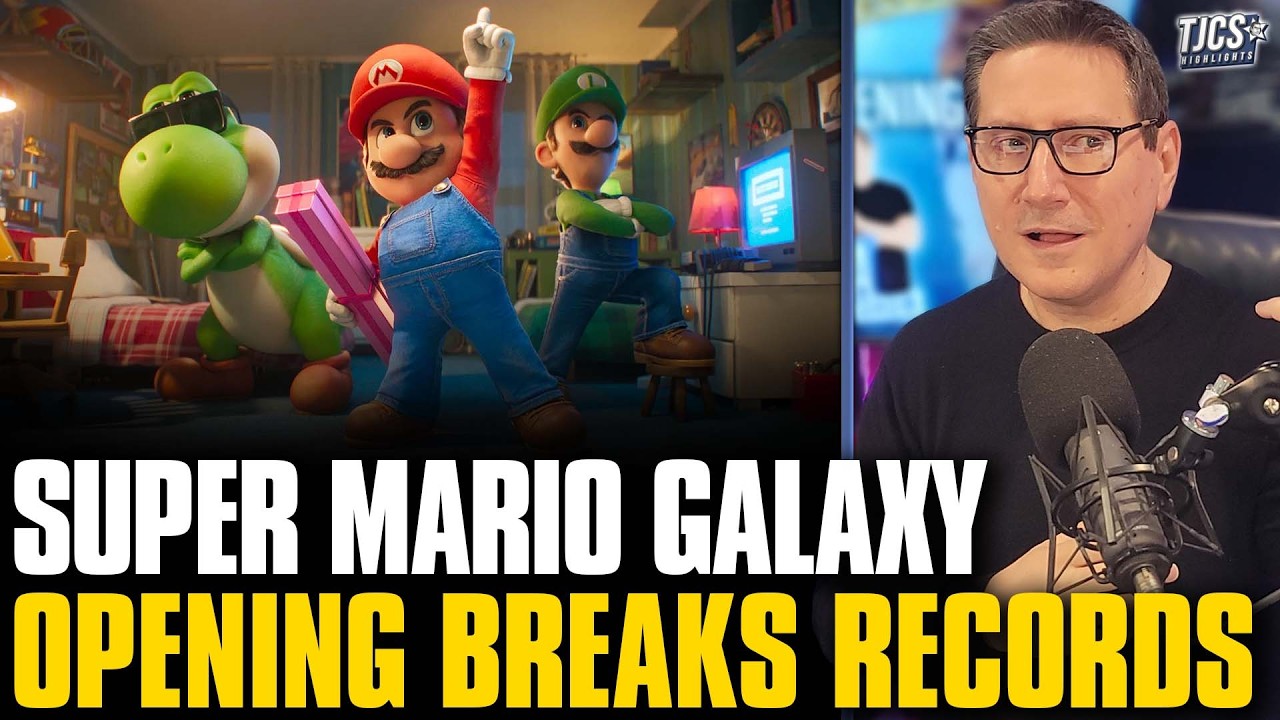 Super Mario Bros Galaxy Makes Record $34 Million, Fifth Biggest For Illumination Studio