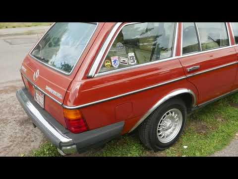 My "new" 1984 Mercedes 300TD W123 Diesel wagon