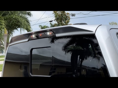 Ford Raptor Roof Spoiler Air Design Installation 2022