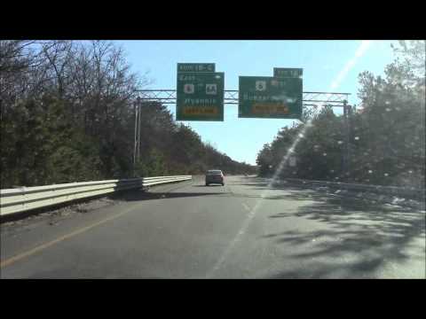 MA-3 South to US-6 East: Plymouth MA to Sandwich MA