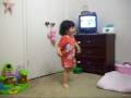 Hailey And Sydney Dancing The Peanut Butter Stomp From YO GABBA GABBA