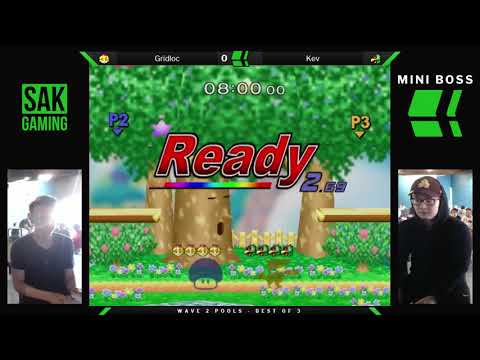 Mini Boss 2 Wave 2 Pools - Gridloc (Peach) vs Kev (Falco)