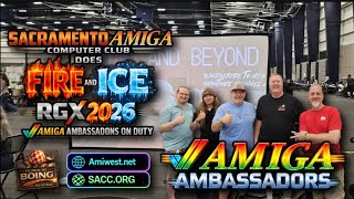 AMIGA Ambassadors On Duty!  Fire & Ice RGX 2026 Convention Tour! 