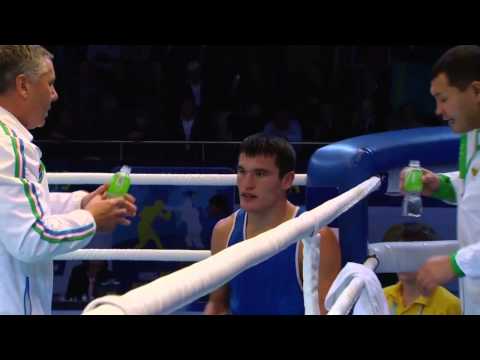 Men's Light Heavy (81kg) - Semi Final - Adilbek NIYAZYMBETOV (KAZ) vs Oybek MAMAZULUNOV (UZB)