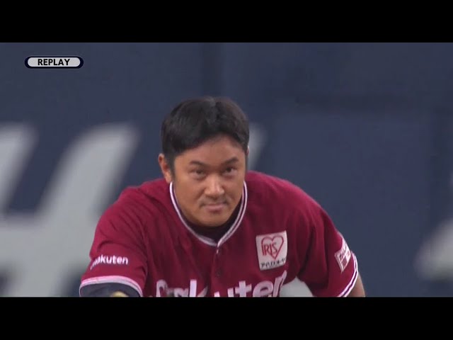 【8回表】イーグルス・銀次 逆転の2点タイムリー2ベースヒット!! 2018/7/31 Bs-E