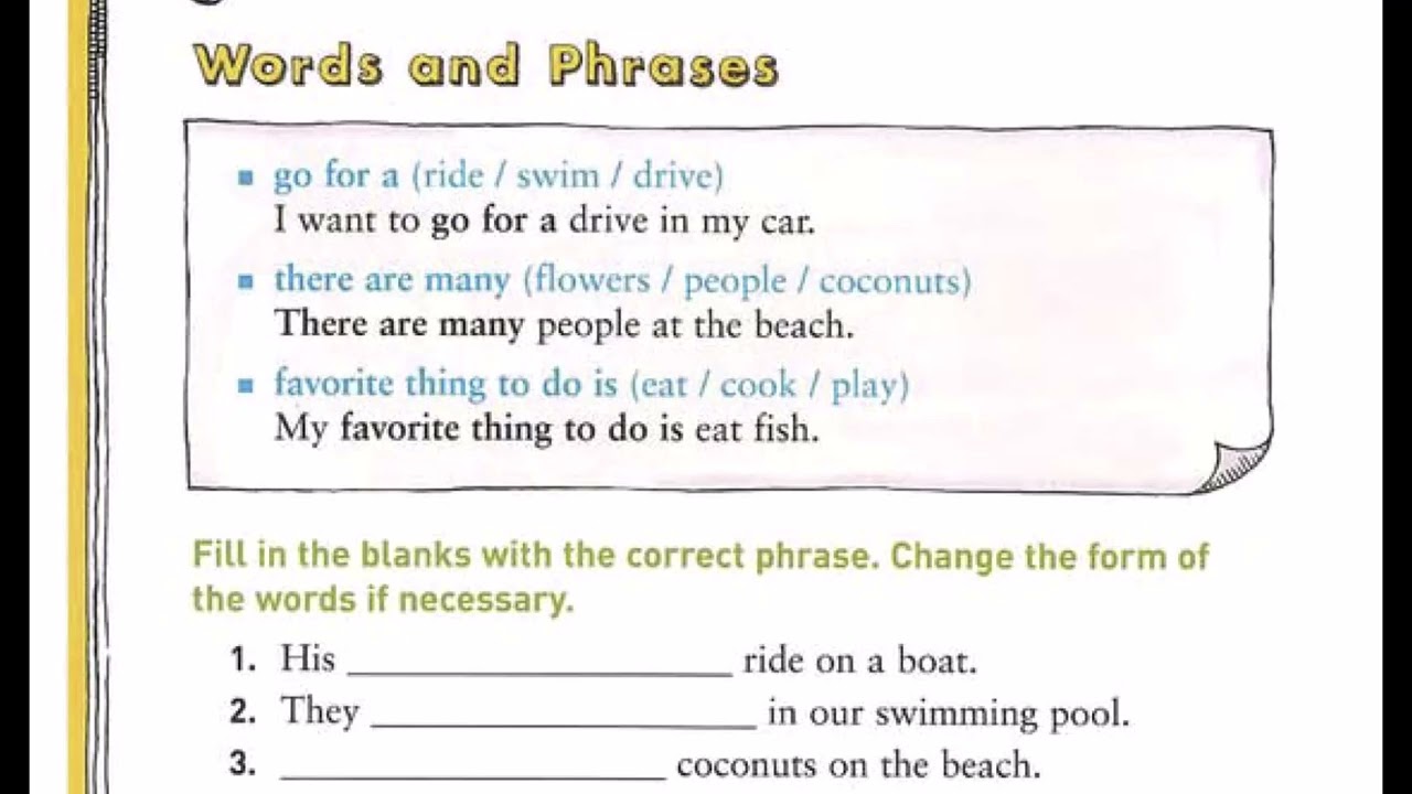 Reading starter 1 - Unit 2