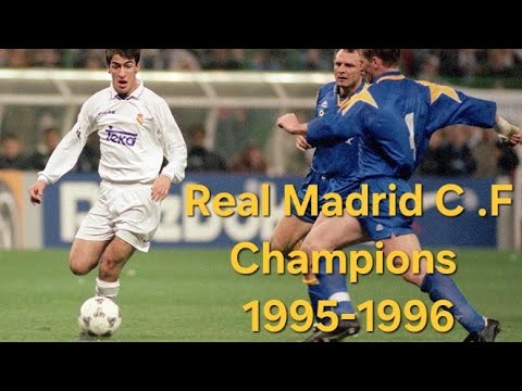 Real Madrid C.F Champions League 1995 - 1996 Goles Goals