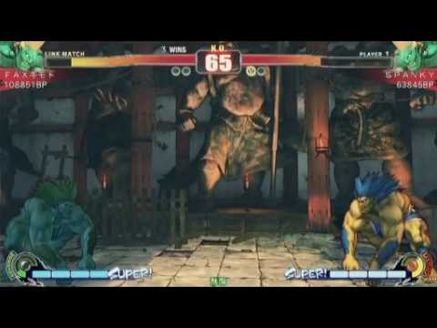 SF4:Fax Gimoto (Bl) vs Spanky (Bl) - Team Yokohama vs Team Magician A - 17-09-2009