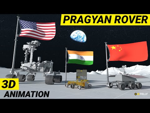 Pragyan Space Rover How It Works | From Chandrayaan 3 Lunar Lander