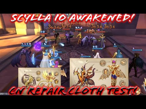 Saint Seiya: Awakening [CN] - Scylla Io Awakened Repair Cloth Test Sacred Duel! + DC Ikki RC skill..