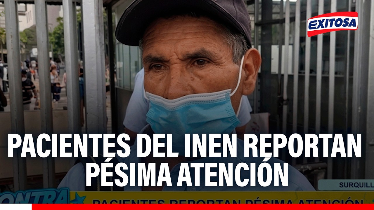 🔴🔵 Pacientes del INEN y sus familiares exigen mejoras en la atención y avances en sus tratamientos