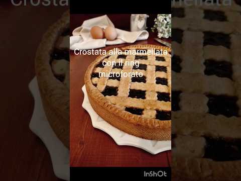 Crostata alla marmellata con il ring microforato - idolcidisusy