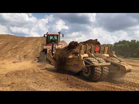 STX 580 Quadtrac With K-Tec 1228 Scraper