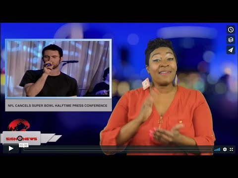 NFL cancels Super Bowl Halftime press conference (ASL - 1.30.19)