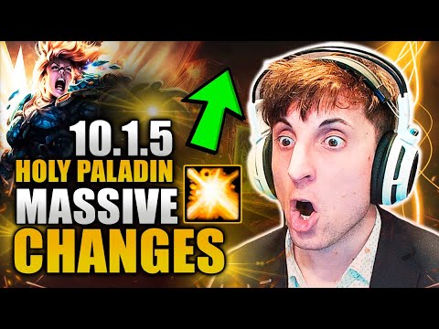 MASSIVE CHANGES! Reacting to the Holy Paladin Rework | FIRST IMPRESSIONS | Dragonflight 10.1.5
