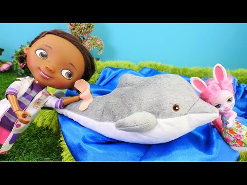 Die Enchantimals Puppen machen ein Picknick - Spielspaß mit Doktor McStuffins