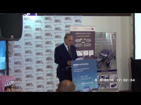 Automechanika dubai 2016 Opening Remarks