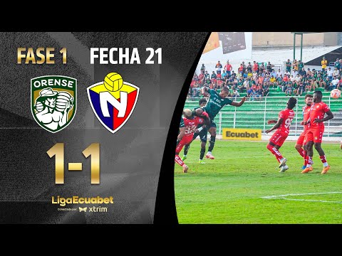 FULL SUMMARY: ORENSE 1-1 EL NACIONAL | LIGAECUABET - SERIE A