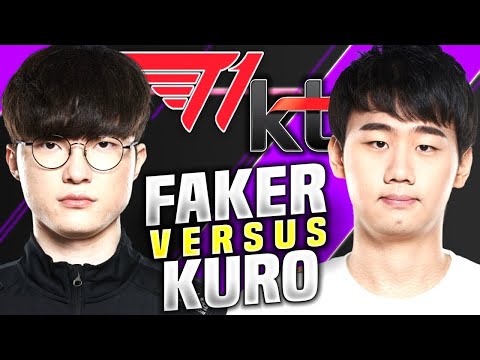 KR SoloQ | FAKER vs KURO! *THE CLASSIC DUEL*  |  SKT T1 Faker Plays Jayce Mid vs Kuro Talon!  |