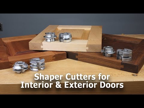 Shaper Cutters Make it Easy to Build Custom Passage and Entry Doors