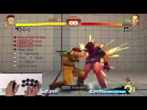 Ultra Street Fighter 4 Trial Mode - Rolento (1080p 60fps)