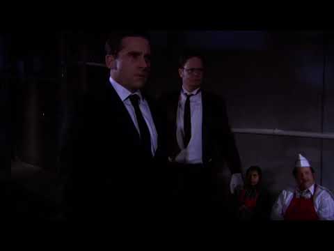 The Office - That Man was a wanted animal rapist - Michael Scott (Funny Scene)Threat Level Midnight