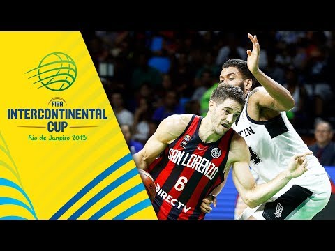 San Lorenzo v Austin Spurs - 3rd Place Game - Full Game - FIBA Intercontinental Cup 2019