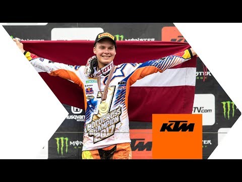 Pauls Jonass - 2017 MX2 World Champion | KTM