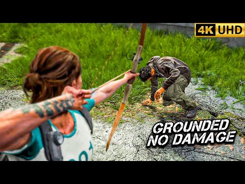 The Last of Us 2 Remastered - Stealth Aggressive Gameplay - Bow / Silenced Pistol ( GROUNDED )