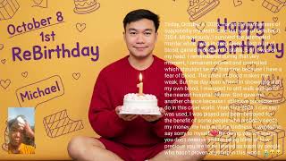 Happy 1st ReBirthday To Myself - October 8, 2025