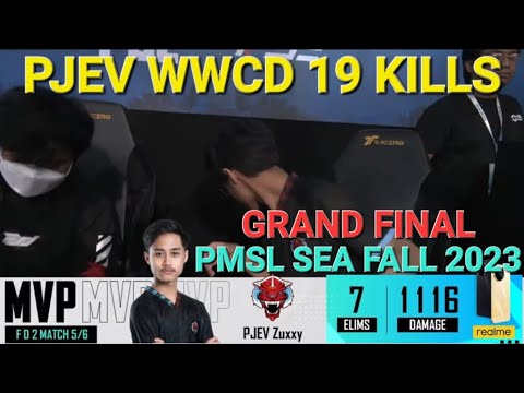 MOMEN PJEV WWCD 19 KILLS !! ZUXXY MVP 7 KILLS !! GRAND FINAL PMSL SEA FALL 2023 MATCH 5 DAY 2 !!
