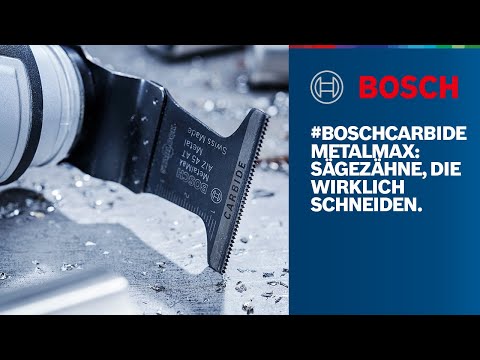 #BOSCHCARBIDE MetalMax: Sägezähne, die wirklich schneiden
