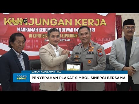 POLDA KEPRI TERIMA KUNJUNGAN MKD DPR RI, WUJUDKAN PENEGAKAN ETIKA DPR YANG TRANSPARAN