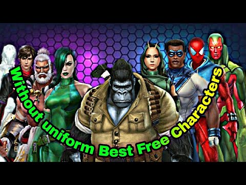 Without Uniforms Best Free  Characters List - Marvel Future Fight