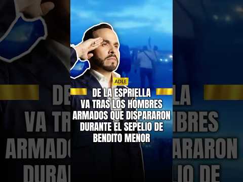 De la Espriella va tras los hombres armados que dispararon durante el sepelio de Bendito Menor