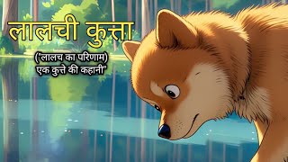 लालची कुत्ता लालची का परिणाम एक कुत्ते की कहानी