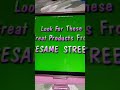 Look For These Great Products From Sesame Street Only From Sony Wonder 2001