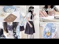 AFTER SCHOOL ROUTINE GUIDE Tips On How To Be Productive After School 10 Healthy Habits Jeulia