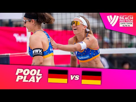 Bock/Lippmann vs. Ittlinger/Grüne - Pool Play Highlights | Cape Town 2025 #BeachProTour