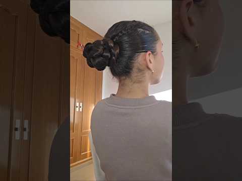 Peinado FACIL y BONITO 🧸✨️ 🎀 #peinados #facil #hairstyle #hair #easy #easyhairstyle #viral #shorts