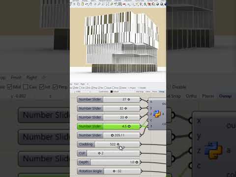 #AI Aided Architectural #Design Workflow #grasshopper #chatgpt #python #midjourney #lookx