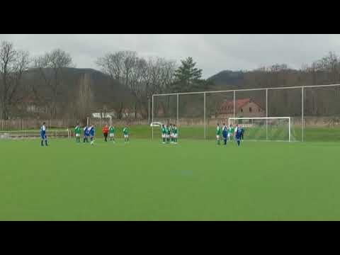 Freistoß der C1 Junioren gegen Thale (Zuschauersicht)