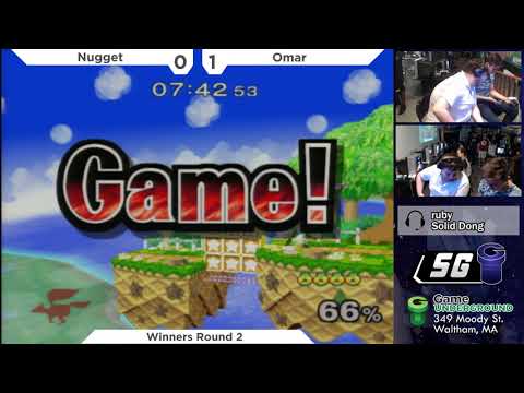SG 21.2 SSBM - Nugget (Fox) vs. Omar (Sheik) - Melee WR2